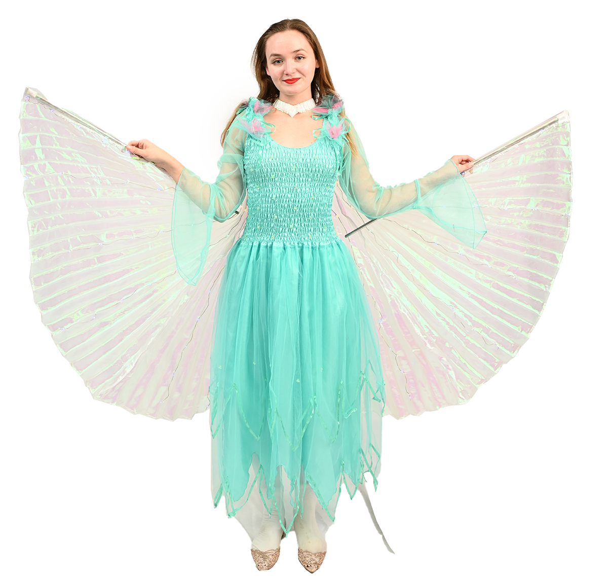 Fairy Blue Princess Character for Hire – Blue Balloon Parties