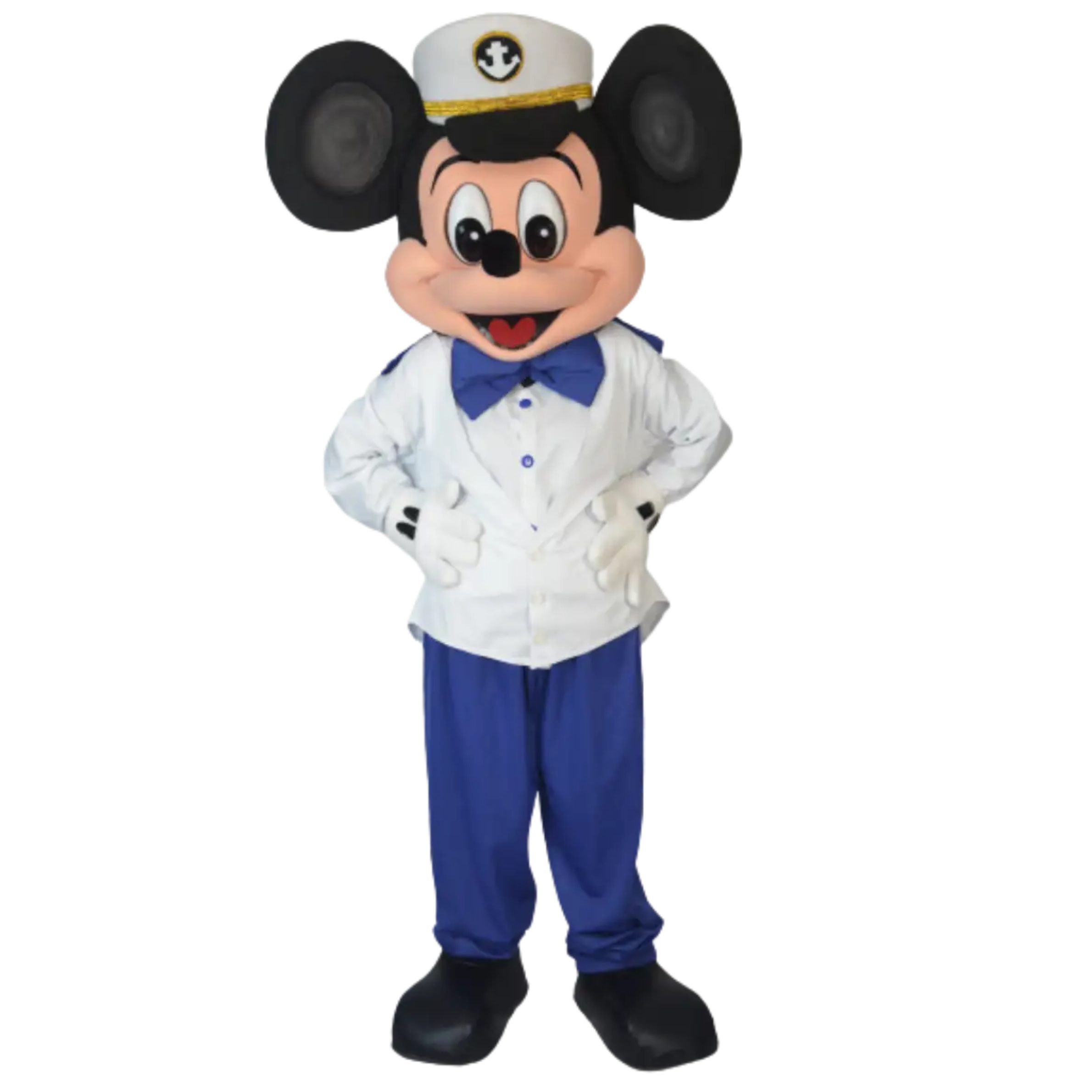 Nautical Mickey mascot character for kids party rentals – Blue Balloon Parties