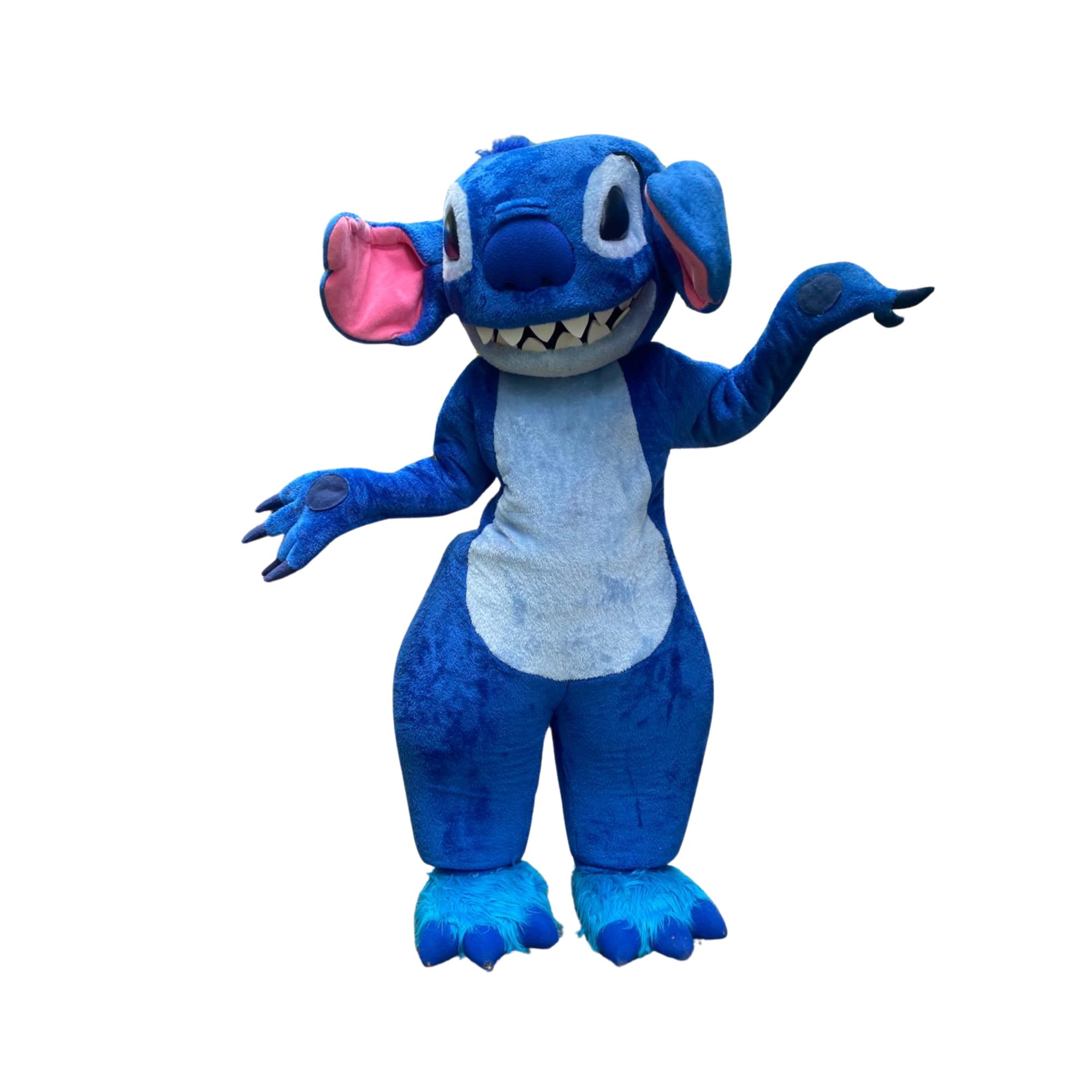 Stitch mascot for kids party rentals – Blue Balloon Parties