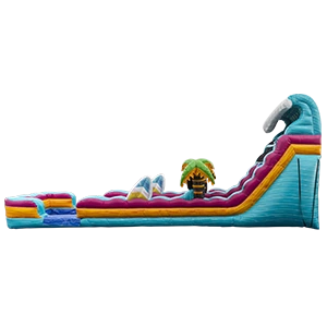 20ft Beach Life WaterSlide on Rent -BlueBalloonParties