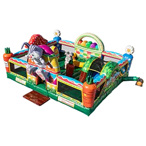 On Rent Bunny Rabbit Toddler Town Inflatable -BlueBalloonParties