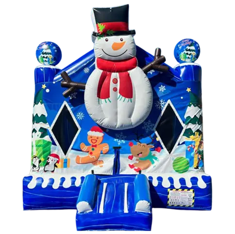 Snowman Bounce House