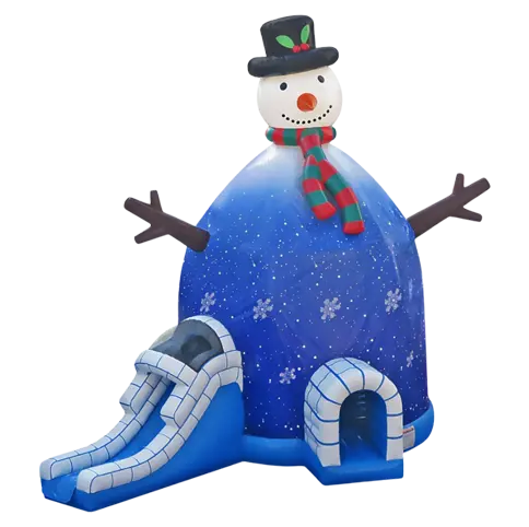 Snowman Orb Bounce and Slide Combo